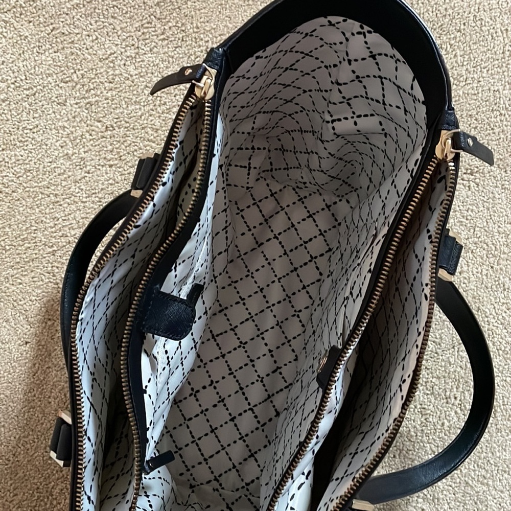 Kate Spade Newbury Lane Briar Large Tote - Black Leather - Picture 9 of 14